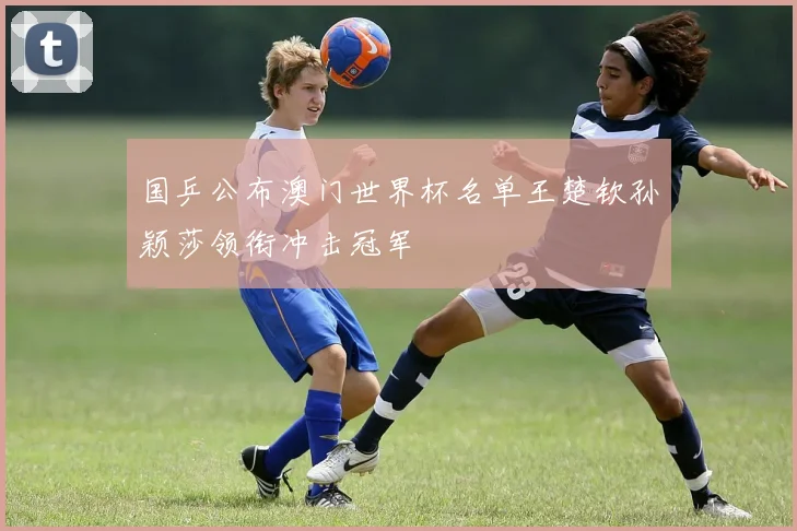 国乒公布澳门世界杯名单王楚钦孙颖莎领衔冲击冠军